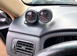 03 08 Subaru Forester Left Side Dash Defrost Vent 52mm Dual Gauge Pod - Bild 1 von 7