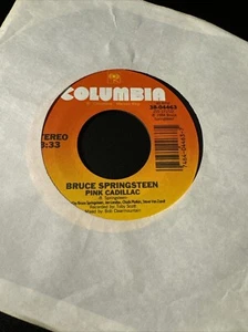 BRUCE SPRINGSTEEN - DANCING IN THE DARK / PINK CADILLAC 45 7" EX  Vinyl - Picture 1 of 5