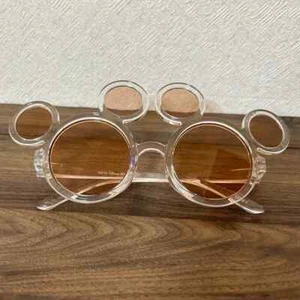 Tokyo Disney Resort limitierte modische Sonnenbrille Mickey klar/braun aus Japan kostenloser Versand - Bild 1 von 5
