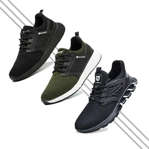 SUADEEX Herren Arbeitsschuhe Sicherheitsschuhe Stahlkappe Stiefel Arbeitsschuhe - Bild 1 von 16