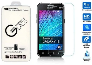PREMIUM HD CLEAR TEMPERED GLASS SCREEN PROTECTOR GUARD FOR SAMSUNG GALAXY J1 - Photo 1 sur 1