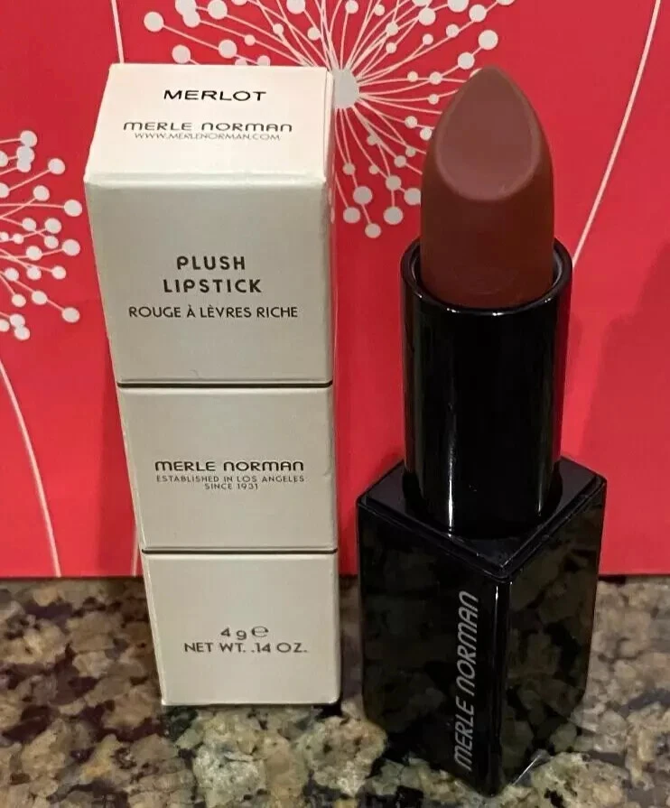 Merle Norman Plush Lipstick....Shade is MERLOT.....NEW - Image 1 of 1