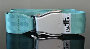 Traktionsgurt AS Aviation Gurtschnalle feinste Qualität lingus green - Picture 1 of 3