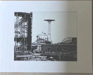 Original 8x10 Photo Of Iconic Cyclone And Astroland, Coney Island Bklyn NYC. - Picture 1 of 1
