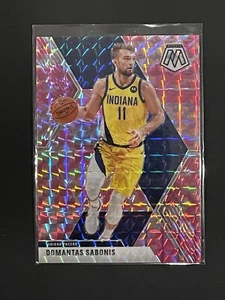 Mosaico de baloncesto Domantas Sabonis 2019-20 rosa camuflaje Pacers #155 - Imagen 1 de 2