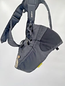 Infantino Infant Carrier Black with Print interior Adjustable Soft Padded NWOT - Picture 1 of 5