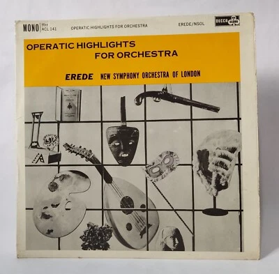 Alberto Erede - Operatic Highlights for Orchestra - Music Vinyl Record - Image 1 of 4