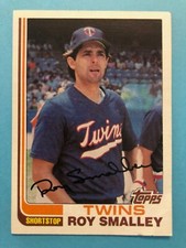 1982 Topps Baseball Card #767 Roy Smalley Minnesota Twins