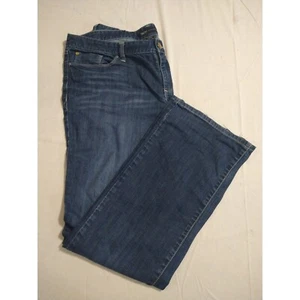 Mossimo Premium Denim Straight Leg Jeans Womens Size 15, 36x32 EUC! Dark Wash - Picture 1 of 4