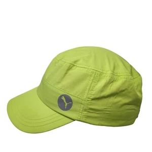 PUMA Strapback Cadet Army Cap Green One Size Stretch Lightweight Polyester - Picture 1 of 9