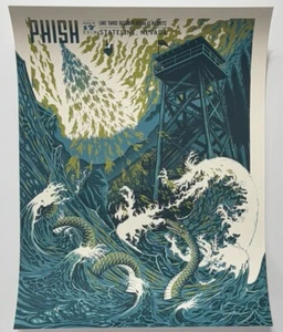 Póster Phish Harveys Stateline NV Lake Tahoe 17/07/18 Serigrafía S/N 650 Oficial - Imagen 1 de 11