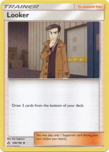 4x Pokemon TCG Ultra Prism Looker 126/156 Uncommon Trainer Card - Picture 1 of 1