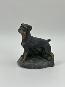 Bronze Kennel Collection By Marsha Richardson Rottweiler Dog Figurine - Picture 1 of 5
