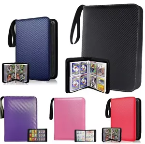 Card Book Holder Binder Album Collection Pocket 400 Trading Pokemon Cards Case - Picture 1 of 20