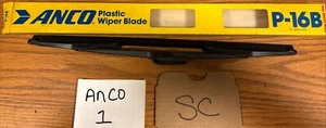 NOS Anco P-16B Plastic Wiper Blade 16” 405MM - Picture 1 of 4
