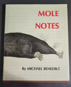 Mole Notes by Michael Benedikt, 1971 (First Edition) - Imagen 1 de 2