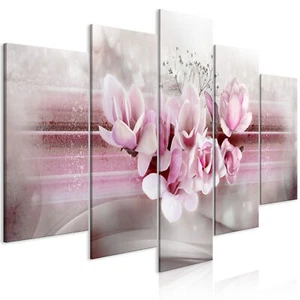 Blumen Lilie Orchidee Design VLIES LEINWAND DEKO BILDER WANDBILD XXL WOHNZIMMER - Bild 1 von 33