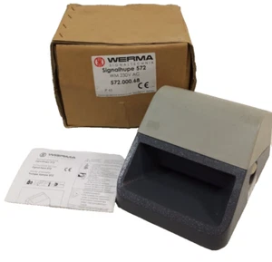 Werma Signalhupe 572, 572 000 68 WM 230V AC Signalhorn 572.000.68 Signal Hupe - Picture 1 of 5