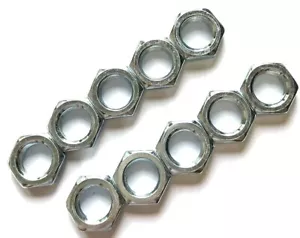 5/8-18 UNC DÜNNE SECHSKANT-KLEMMMUTTERN - VERZINKT - STAHL - 10 STÜCK - Bild 1 von 11