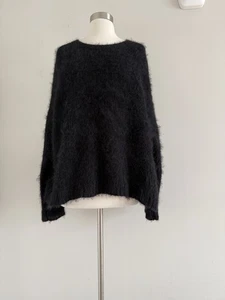Pull doux EILEEN FISHER NYLON ALPAGA MOHAIR TAILLE L/G - Photo 1/9