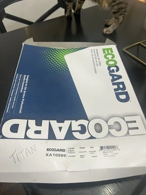 ECOGARD XA10599 Premium Engine Air Filter Fits 2017-2024 Nissan TITAN - Изображение 1 из 2