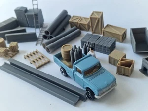 30 Piece 1:64 Train Model Construction Yard Props accessories Variety Pack - Picture 1 of 4