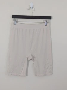 Nwot THIGH SOCIETY The Cotton 9" Slip Shorts 3XL/4XL In Bone Anti Chafing - Picture 1 of 4