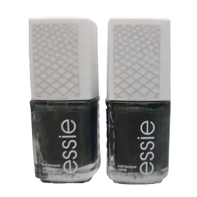 LOTE DE 2 ESSIE Esmalte de Uñas Esmalte de Uñas CROCADILLY Sellado Foto 1 de 4