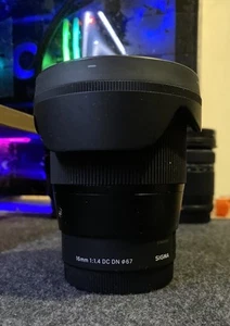 Sony Sigma 16mm f1.4 sony VGC APSC - Picture 1 of 6