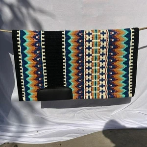 Almohadilla de silla de montar de lana premium de Nueva Zelanda - Almohadilla de manta cómoda para montar a caballo occidental - Imagen 1 de 1