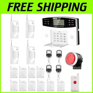 Comprehensive 4G GSM Motion Detector Alarm System - Real-Time Alerts Included - Picture 1 of 10