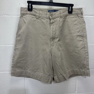 Pantalones Cortos Polo Ralph Lauren Caqui Para Hombres 34 Philip Calce Clásico Informal Algodón Chino - Imagen 1 de 18