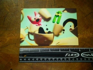 4 x 6" Hallmark Hoops & Yoyo Abstrakt 3D Bild Foto Kühlschrankmagnet-NEU - Bild 1 von 2