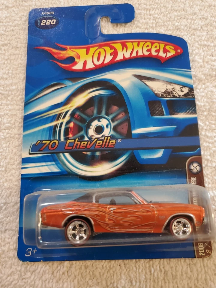 Hot Wheels '70 Chevelle 2007 Nuevos Modelos Serie, como coche número 2 de 36 Foto 1 de 3