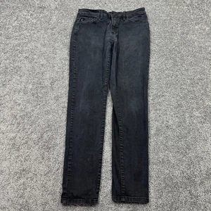 Jeans KanCan donna 9/28 nero skinny elasticizzato lavaggio medio denim preppy casual - Foto 1 di 8