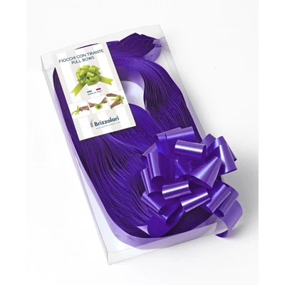 Fiocco Rapido Viola per decorazione da matrimonio e per festa di compleanno per  - Immagine 1 di 3