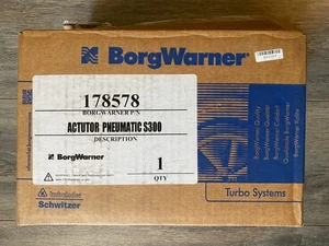 Genuine Borgwarner 178578 Pneumatic Actuator for S300 - New in Open Box - Picture 1 of 6
