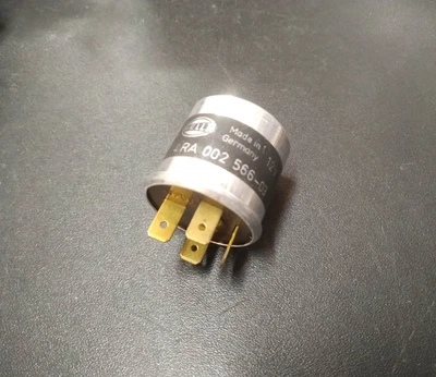 BMW E10-E9-E3 horn-high beams relay rounded canister  NEW NLA OEM 4RA 002 566-03 - Image 1 of 4