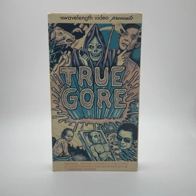 True Gore VHS 1987 Wavelength Video Shockumentary - Image 1 of 4