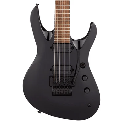 Usado Jackson Pro Series Chris Broderick Signature Soloist 7 - Negro Brillante Foto 1 de 4