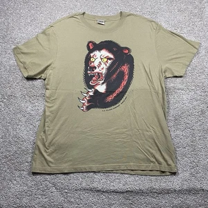 Mens C.C. Filson T Shirt Mens XXL Traditional Tattoo Angry Bear Rare DKBLPBEAR - Picture 1 of 8