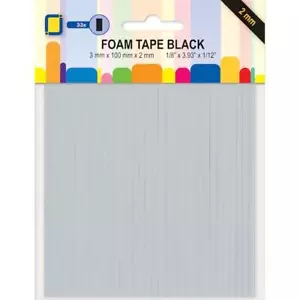 JEJE 3mm x 100mm x 2mm Lines 3D Double Sided Sticky Foam Pads - Picture 1 of 3