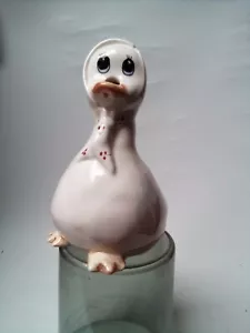 Babbacombe Pottery Torquay Jemima Duck String dispenser/Scissors holder early - Picture 1 of 10