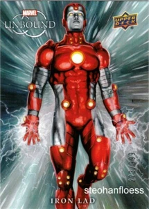 2022 Upper Deck Marvel Unbound Week #66 Iron Lad /999 Fred Ian LeRoy - Imagen 1 de 1
