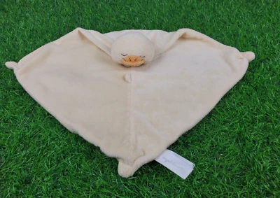 ANGEL DEAR Duck Baby Security Blanket Soother Lovey Yellow 12" Very Soft - Image 1 of 4