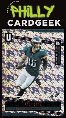 2019 Panini Unparalleled #104 Zach Ertz Flight - Image 1 of 2