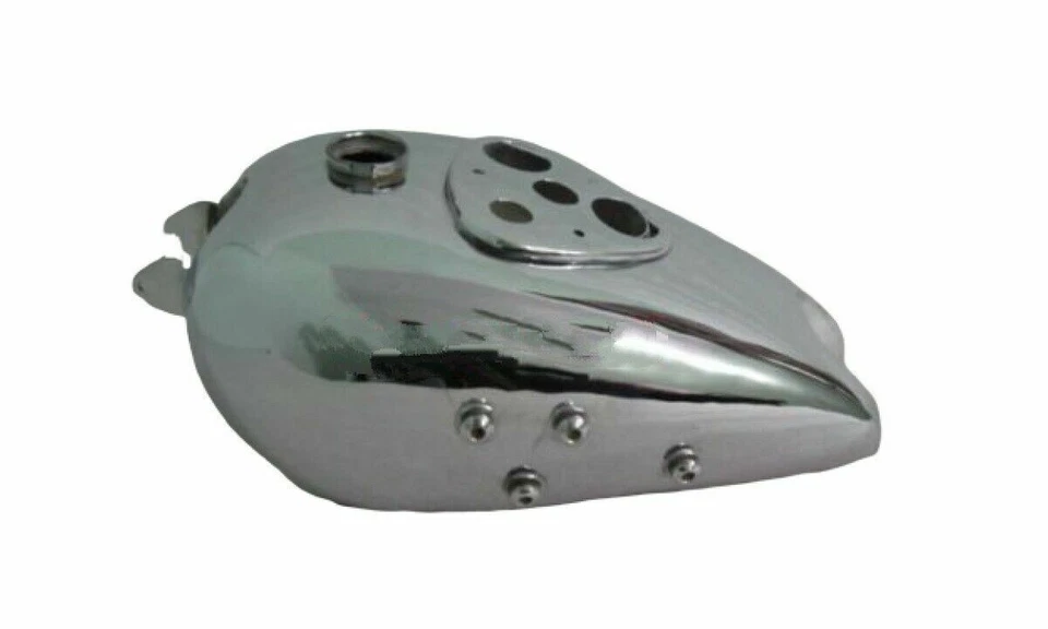 BSA Q8 EMPIRE STAR 1936 MODELO VINTAGE CROMO GASOLINA COMBUSTIBLE TANQUE GASOLINA Foto 1 de 4