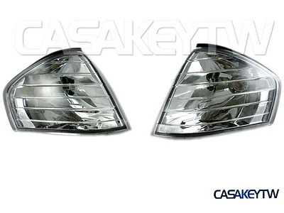 CLEAR Corner Lights For 89~02 Mercedes BENZ 129 R129 SL320 SL500 Corner Lamp - Image 1 of 4