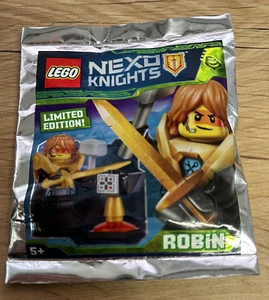 LEGO Nexo Knights poly bag 271824 Figur Robin +Schwert+Hammer+Amboss - Bild 1 von 2