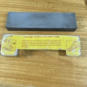 vintage eze lap diamond sharpener E-20 Combination Bench Stone - Picture 1 of 2